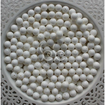 Fehér kagylóhéj gyöngy 8 mm