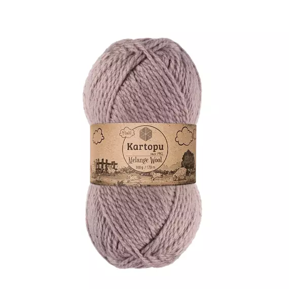 Melange Wool Vintage Lila -713