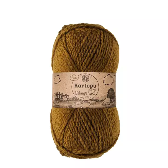 Melange Wool Oliva -4001
