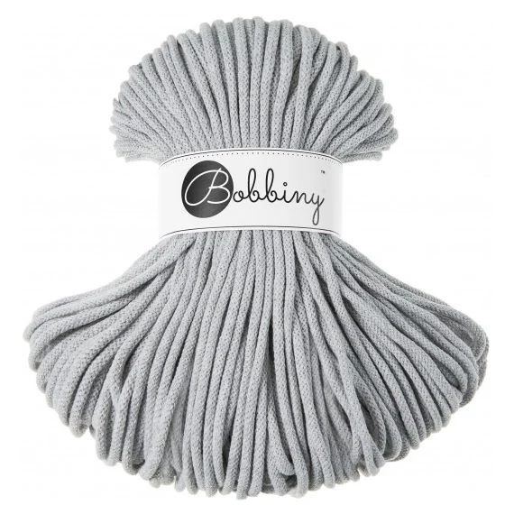Bobbiny világosszürke zsinórfonal 5 mm (100 m)