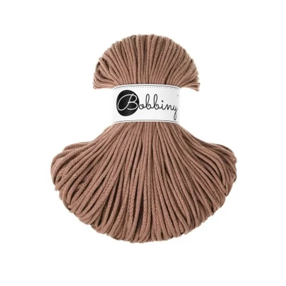 Bobbiny mocha mousse zsinórfonal 3 mm (100 m)