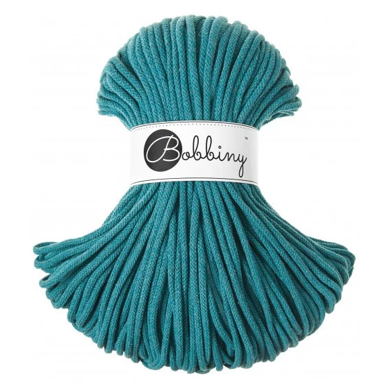 Bobbiny teal zsinórfonal 5 mm (100 m)