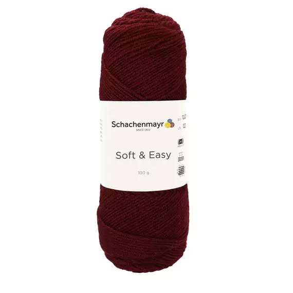 Schachenmayr Soft &amp; Easy - Burgundi-32