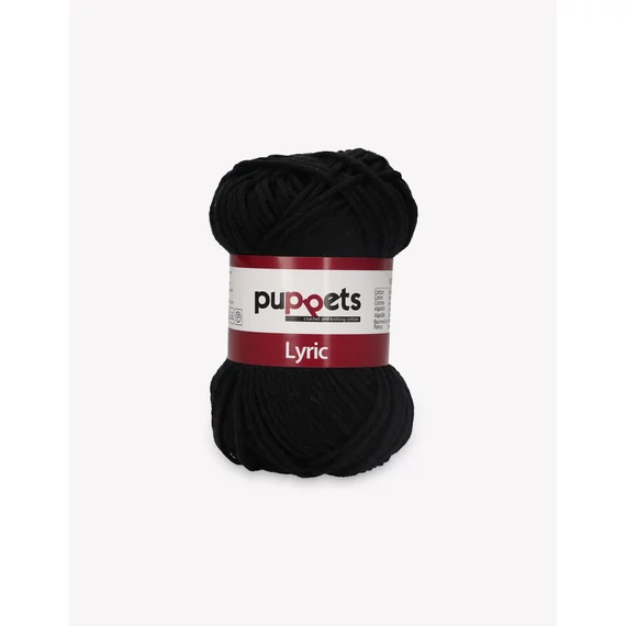 Puppets Lyric 5001 fekete