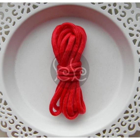 Piros paracord zsinór 4 mm