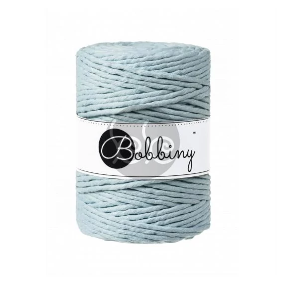 Bobbiny Misty (világoskék) makramé fonal 5 mm (100 m)