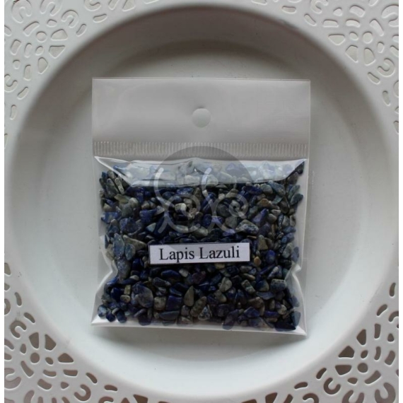 Lápisz lazuli dobcsiszolat csomag 1-5 mm 50 g