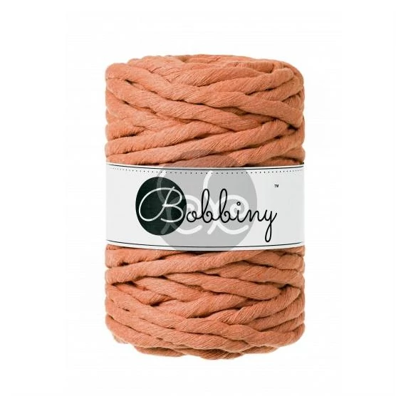 Bobbiny Terrakotta makramé fonal 9 mm (30 m)