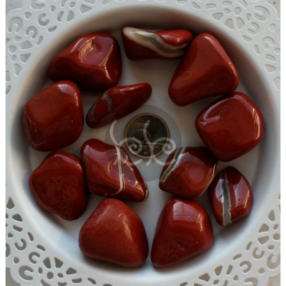 Vörös jáspis ásvány marokkő 2-4 cm
