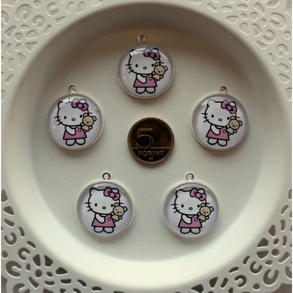 Macis Hello Kitty medál 25 mm