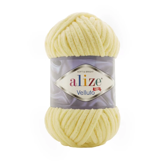 Alize Velluto Pasztell Citrom 13