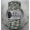 Bobbiny csíkos Magic GREEN makramé fonal 3 mm (100 m)