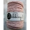 Bobbiny Pastel Pink makramé fonal 5 mm (100 m)