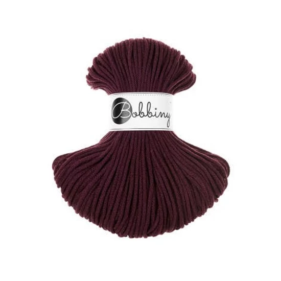 Bobbiny burgundy zsinórfonal 3 mm (100 m)