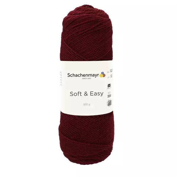 Schachenmayr Soft & Easy - Burgundi-32