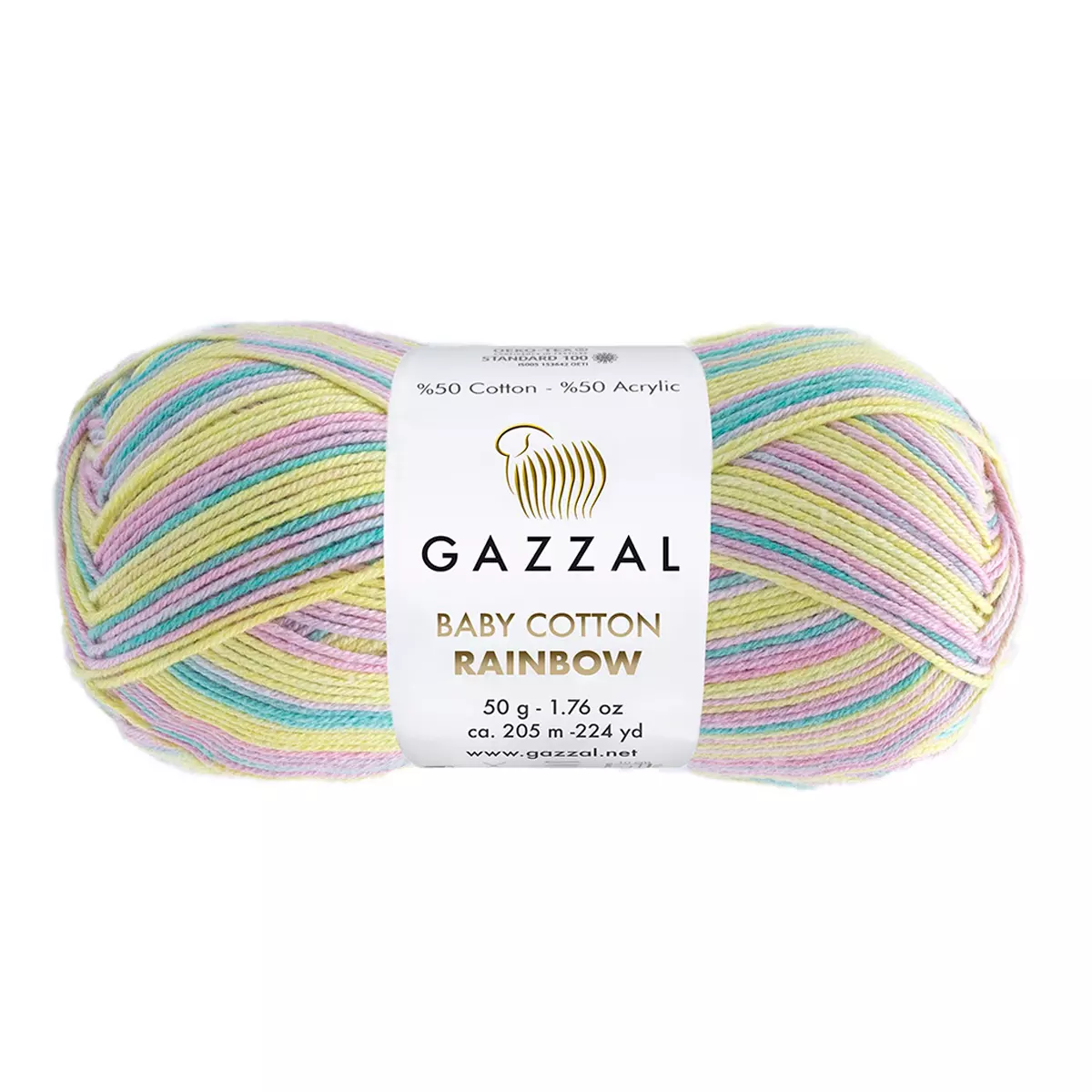 Gazzal Baby Cotton Rainbow 481