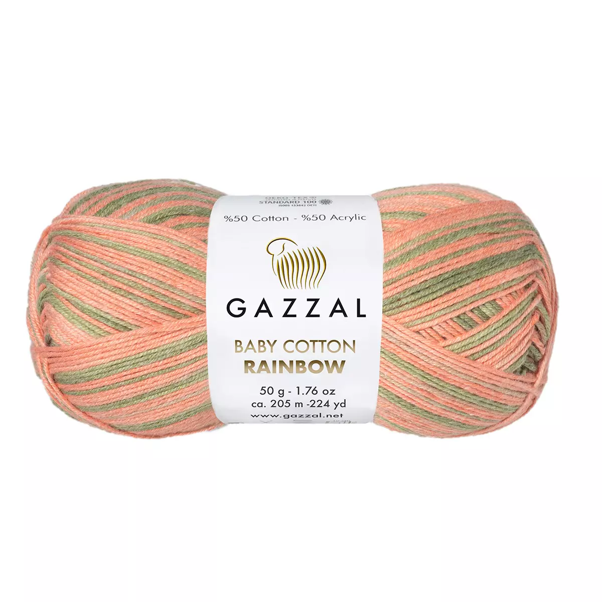 Gazzal Baby Cotton Rainbow 483