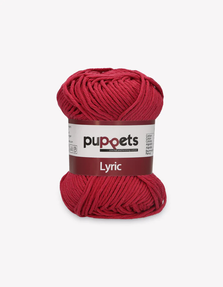 Puppets Lyric 258 piros