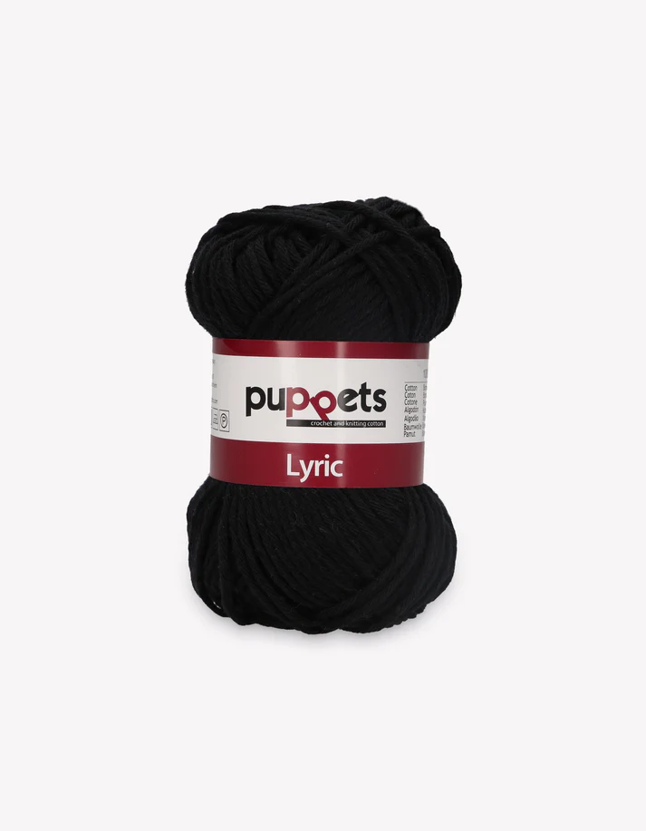 Puppets Lyric 5001 fekete