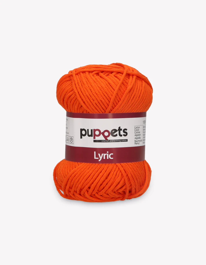Puppets Lyric 7329 sötét narancs
