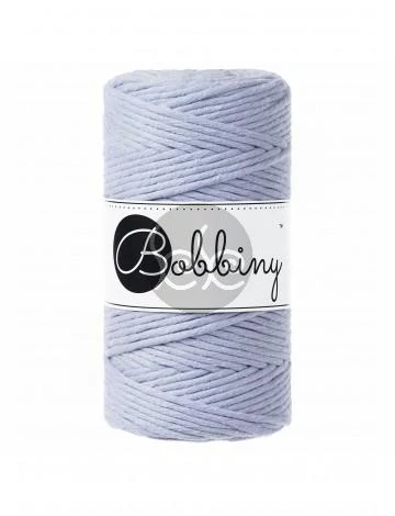 Bobbiny IRIS (levendula) makramé fonal 3 mm (100 m)